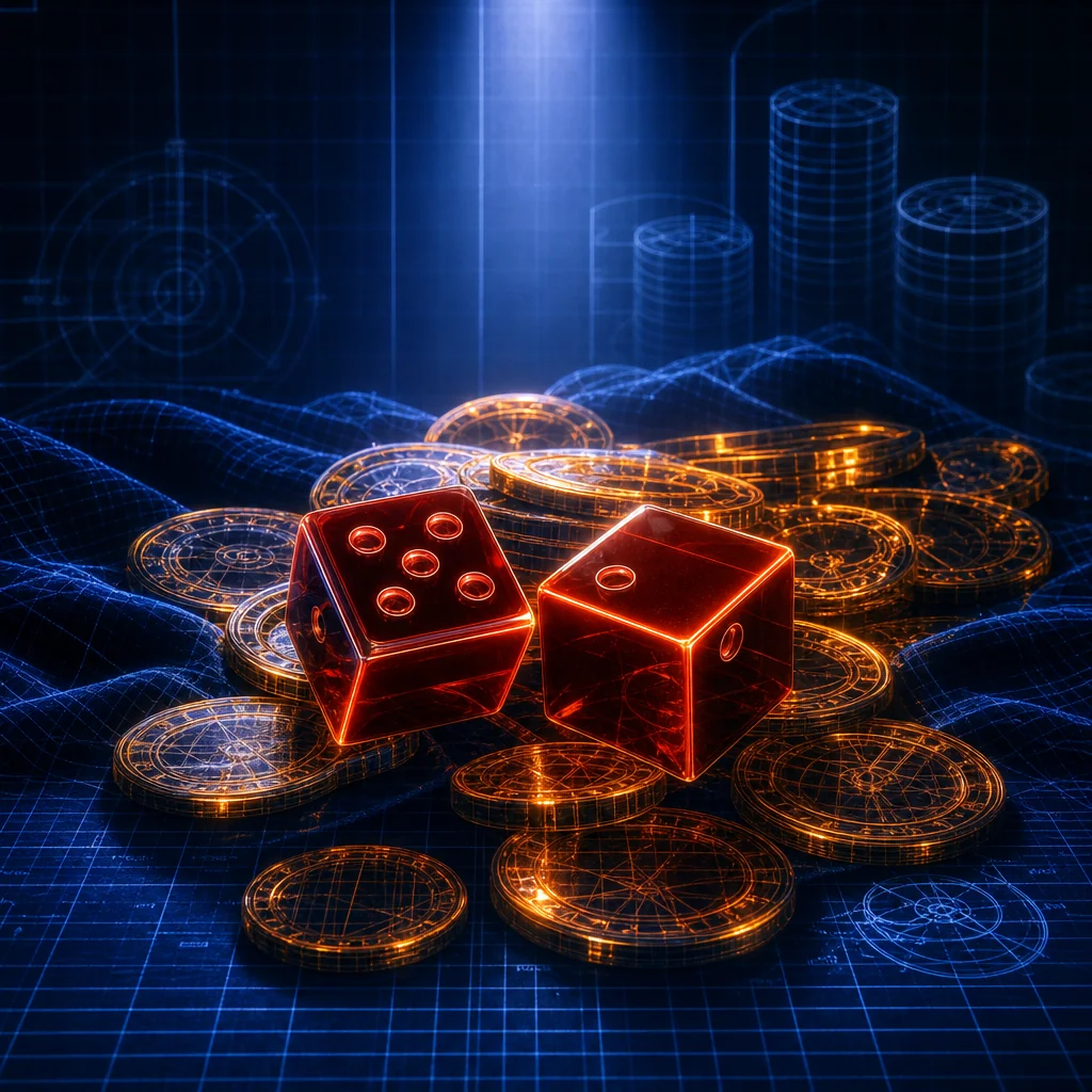 High-energy dice action at live craps tables